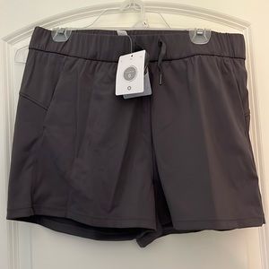 NWT Large running shorts in gray